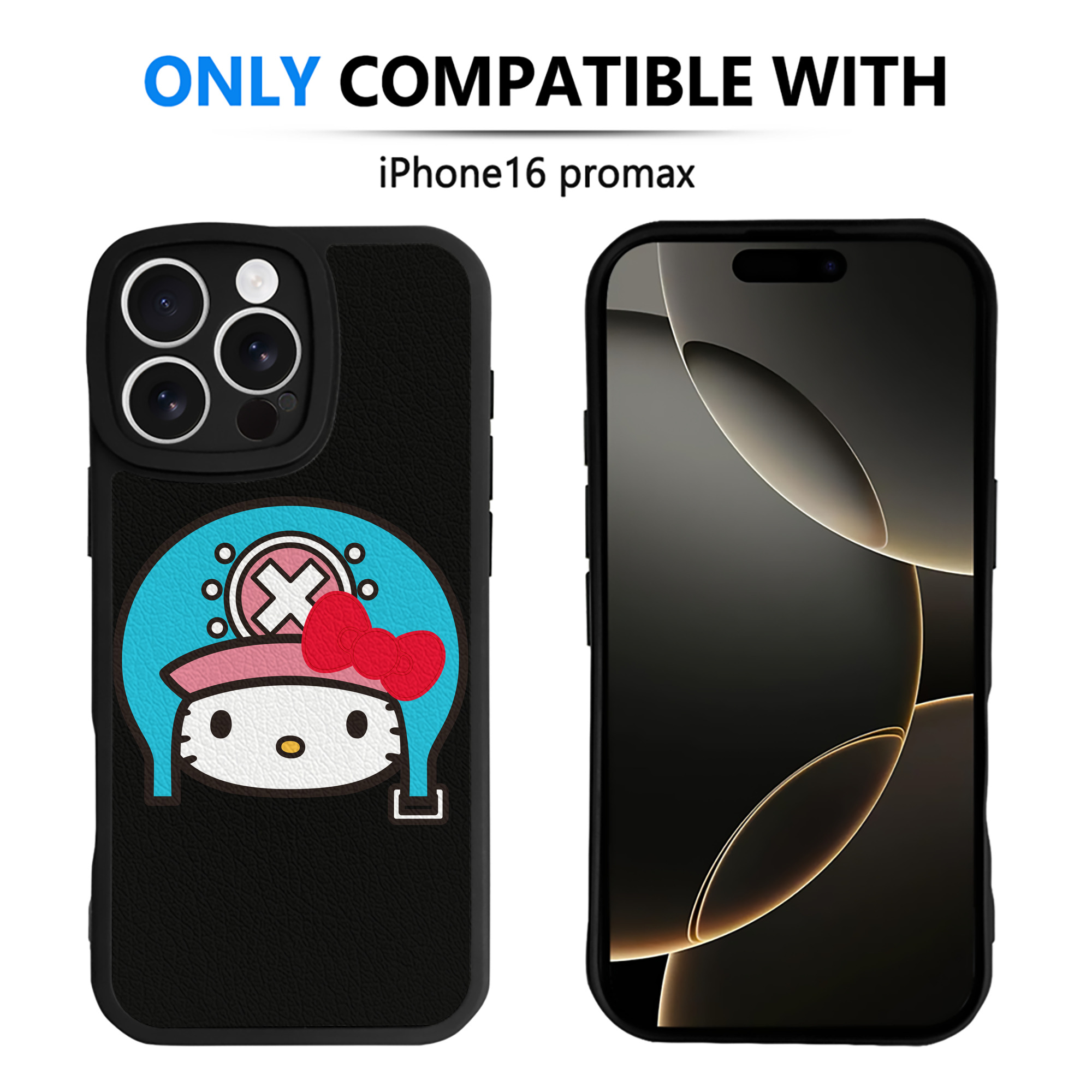 （画像用） Hello Kitty ハローキティ 【iPhone 16シリーズ対応】シリコンスマホケース（レザー調） 材質：シリコン